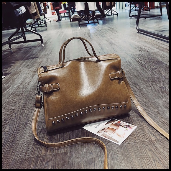 NEW HELENA Studded Tote Crossbody - Picture 5 of 8